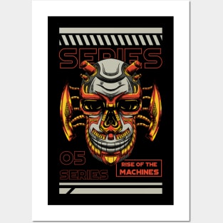 rise of the machine Posters and Art